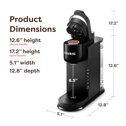 Keurig K-Express Single Serve K-Cup Pod Coffee Maker, 3 Brew Sizes, Strong Button Feature, 42oz Removable Reservoir, Black - Image 2